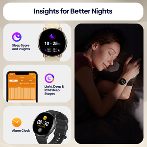 <span class=keywords><strong>Reloj</strong></span> inteligente Zeblaze <span class=keywords><strong>GTR</strong></span> <span class=keywords><strong>3</strong></span> Pro AMOLDE redondo completamente táctil Smartwatch 100 + Modo deportivo <span class=keywords><strong>reloj</strong></span> deportivo impermeable para exteriores - Product Image 6