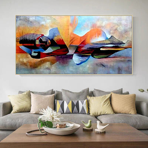 Mintura Handmade <strong>Canvas</strong> Wall Art Customized Wholesale Sleeping <strong>Buddha</strong> Poster Home Decorative Watercolor Figure <strong>Painting</strong> - Product Image 3