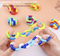 Nouveau Gyroscope Rotatif en Plastique Tendance, Jouet de Bureau Anti-Stress, Jouet Cinétique Sensoriel pour Adultes