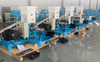 Extrudeuse de granulés d'aliments pour poissons, crevettes et tilapias de 100 à 500 kg, haute capacité, contrôle automatique par PLC, extrudeuse homologuée CE