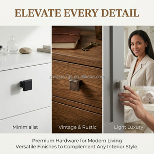 Tiradores de Aleación de Zinc Hechos a Medida, Tiradores de Gabinete de Cocina Contemporáneos de Lujo, Tiradores de Muebles Duraderos para el Hogar - Product Image 3