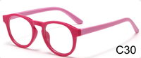 Gafas Ópticas de Alta Calidad para Niños, Montura de TPEE Única, Diseño Retro Personalizado, Monturas de Gafas Redondas