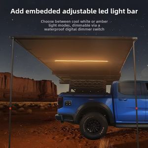 เต็นท์กันสาดข้างแบบชั้นเดียว XR-Force SA-01 ผลิตจาก PVC กันน้ำสำหรับทุกฤดู เหมาะสำหรับกิจกรรมกลางแจ้งริมชายหาดสำหรับครอบครัว - Product Image 4