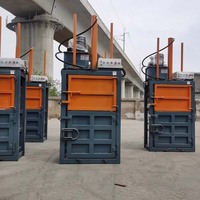 Presse à balles verticale pour canettes en aluminium, machine de compression hydraulique pour canettes usagées, canettes de boissons, applications de recyclage de ferraille d'aluminium