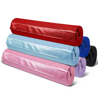 Nouvelle conception de rembourrage d'épaule scintillant en cuir et mousse pour squats, fentes et hip thrusts