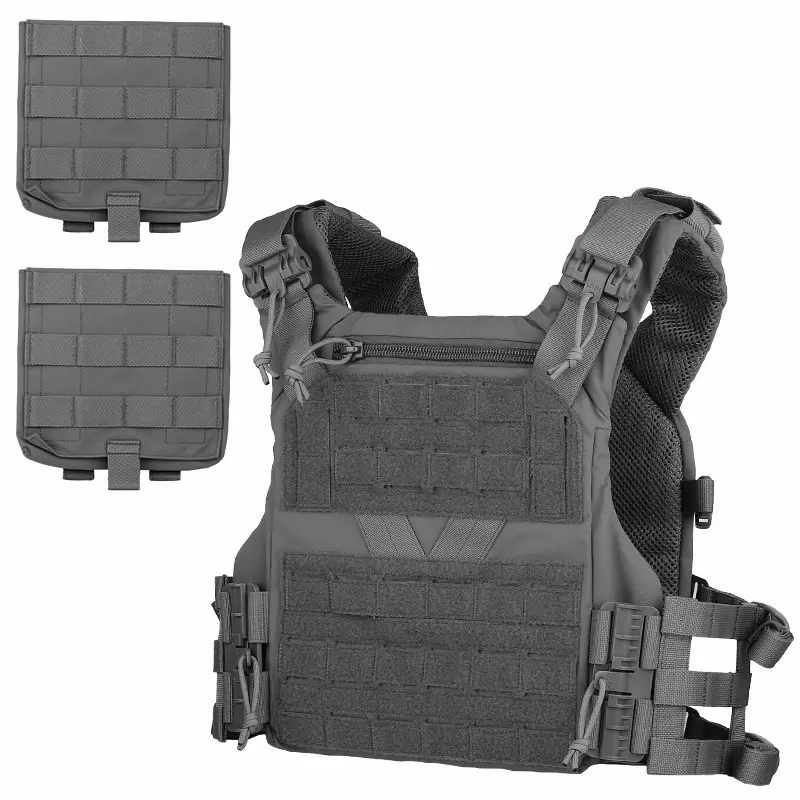 JinTeng Wholesale Excellent Quality Quick Release Tactical Vest 500D Nylon Molle Design Reinforced Straps Loading Plate Carrier