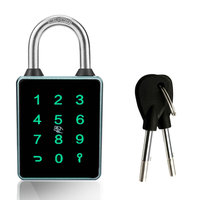 Serrure de sécurité sans clé pour tiroir, en alliage d'aluminium, étanche IP65, pour armoire, sac à dos, cadenas intelligent à empreinte digitale TUYA TTLOCK APP T55C 180