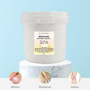 Comprimés effervescents à dissolution rapide aux herbes pour bain de pieds, soin spa manucure pédicure, soin des ongles rafraîchissant pour salon et usage domestique - Product Image 2