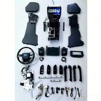 Kit de rénovation intérieure de style LC250 pour Toyota Prado FJ150 LC150 2010-2018, console centrale et ensemble de volant