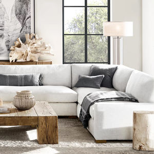 Ensemble de canapés de luxe pour hall d'hôtel cinq étoiles, pour salon d'appartement, canapé rectangulaire moderne 3 places - Product Image 3