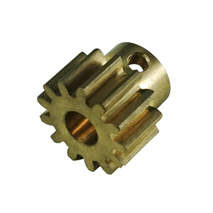 เกียร์ทองเหลืองกลึง CNC พร้อมรูติดตั้ง0.25พื้นผิวที่ขัดเงา - Product Image 6