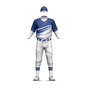 Custom Baseball Jersey Mesh Personalized Baseball Shirt Button Down Tackle Twill Team Baseball Uniform - Product Image 3