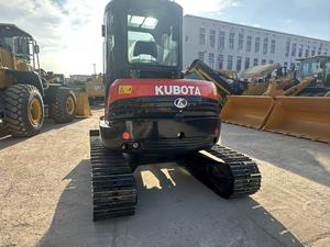 รถขุดขนาดเล็กมือสอง Kubota U55‑4 นำเข้าจากญี่ปุ่นแท้ 5 ตัน เหมาะสำหรับงานเกษตร - Product Image 3
