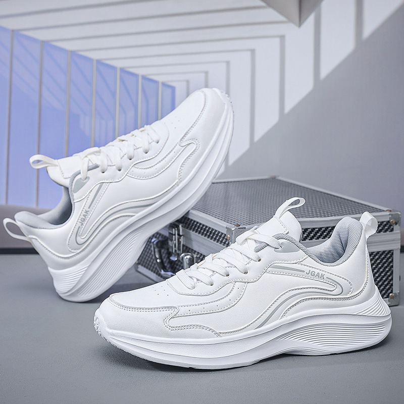 White Leather Upper