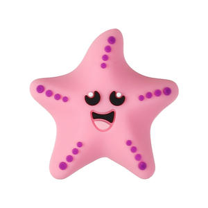 Nouvelles Perles en Vrac Créatives Personnalisées en Forme d'Animaux Marins 3D (Étoiles de Mer) en PVC et Silicone pour Stylos et Accessoires DIY – Vente en Gros - Product Image 6