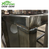 Fabricación por Contrato de Estructuras de Acero de Alta Resistencia, Corte Láser CNC, Plegado y Soldadura, Espesor de 5-15 mm, Recubrimiento en Polvo