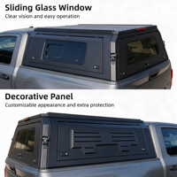 Hardtop de 5, 5.5, 6, 6.5, 8 pieds en aluminium pour pick-up, couvre-caisse de camping, compatible Ford F-150, Toyota Tacoma, Hilux, tout-terrain