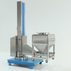 스테인레스 스틸 자동 단일 기둥 빈 호퍼 버킷 리프터 호이스트 엘리베이터 산업용 고용량 - Product Image 4