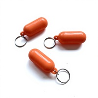 Porte-clés flottant en plastique pour piscine, forme de garde-corps, style capsule, avec logo personnalisé
