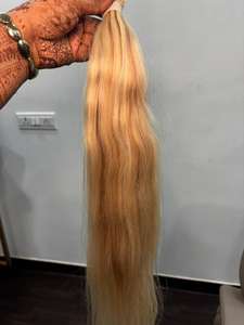 Extensions de cheveux naturels à pointe plate droite, meilleure qualité, collection en vrac à prix avantageux - Product Image 6