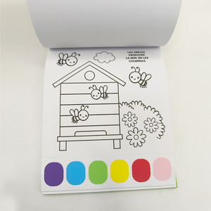 益智玩具diy绘画儿童亚克力彩绘水彩纸书 - Product Image 3