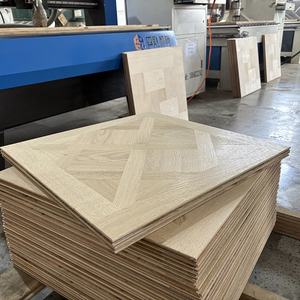 Pisos de ingeniería de madera dura de madera <span class=keywords><strong>Precio</strong></span> competitivo 1000*1000mm Hot New Versailles <span class=keywords><strong>Parquet</strong></span> Floor Oak - Product Image 4