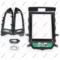 Cadre Android pour autoradio Meihua Tesla pour tableau de bord Santa Fe 2006-2012 avec faisceau de câblage, garantie 1 an