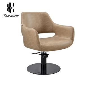 Ensemble de mobilier de salon de coiffure portable de style européen : fauteuil de barbier, miroirs, fauteuil de lavage, table de manucure et canapé d'attente - Product Image 3