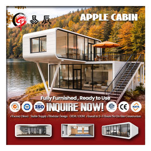 Cabaña Apple con Baño, Casas Prefabricadas de 3 Dormitorios, Fabricante de Lujo que Ofrece Soluciones Modernas de Cabañas Modulares Apple - Product Image 1