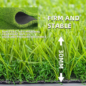 Gazon artificiel de qualité supérieure, 30 mm, durable, en PE+PP, pour green de golf et sports de football en extérieur - Product Image 6