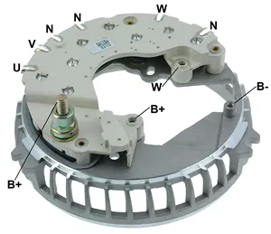 วงจรเรียงกระแสสําหรับเครื่องกําเนิดไฟฟ้ากระแสสลับ, Rectificador, GA1204, F8WU10A366AAIP, Regitar: RF-103, สินค้า: 230842, WAI/Transpo: FR600, FR6003