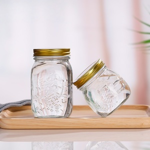 <span class=keywords><strong>Frasco</strong></span> de Vidrio para Germinación con Forma Tallada de 32 oz, <span class=keywords><strong>Frasco</strong></span> Mason con Tapa para Brotes, Miel, Frijoles, Almacenamiento de Alimentos, Vida <span class=keywords><strong>en</strong></span> el Hogar - Product Image 1