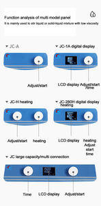 معمل ساخن ، محرض مسبار تحريك مع درجة الحرارة ، خلاط مغناطيسي سهل الاستخدام ، محرك ساخن رقمي - Product Image 5