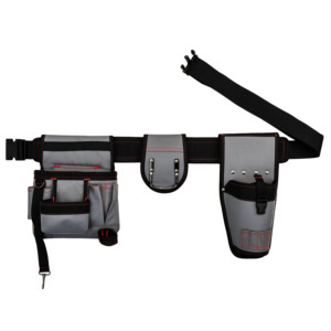 Multifunctional Tool Waist Apron Pouch - Adjustable <strong>Work</strong> <strong>Belt</strong> Bag, DIY Craft Holster with Zipper Pockets, in Stock Wholesale - Product Image 1