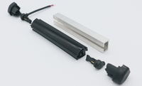 Tepi pengaman karet FS-55B untuk Shutter rol otomatis dan Strip Sensor antiklip gerbang geser