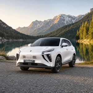 DONGFENG EV SUV Friday Batterie au lithium Sièges en cuir Pneus <span class=keywords><strong>R19</strong></span> Véhicule à traction simple Conduite à droite - Product Image 1