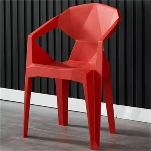 Sedie da pranzo in plastica impilabili moderne ed economiche all'ingrosso per bancarelle di street food, scuole, bagni e raduni - Prezzo di fabbrica - Product Image 4