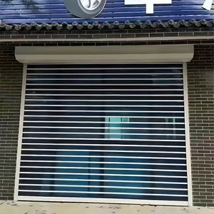 Porte à enroulement personnalisée, durable, isolée/coupe-vent/anti-vent/ombrageant/protectrice <span class=keywords><strong>solaire</strong></span>/anti-vol/résistante au vent - Product Image 3