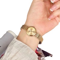 Mishali/Melissa Shake Sound Pop Populaire Grand Cadran Bracelet en Acier Agressif avec Diamant Cool Mode Montre Femme