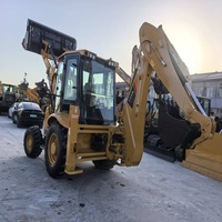 Backhoe Loader Liugong 777A Berkualitas Tinggi Buatan China 8 Ton Mesin Konstruksi Excavator Depan Loader Belakang Multifungsi