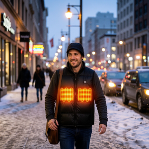 OEM Custom Unisex Heated Vest with Battery 4-Level Smart Heating Waterproof Windproof <strong>Body</strong> <strong>Warmer</strong> for <strong>Men</strong> Women - Product Image 4