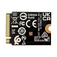 SN740 1TB 512GB M.2 SSD Disque SSD interne 2230 PCIe Gen 4x4 SSD 2TB pour Surface ProX Surface Laptop 3 Steam Deck