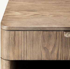 Mesita de noche abierta CIRO moderna de alta calidad con cajón de cierre suave Muebles de dormitorio de nuevo diseño - Product Image 3