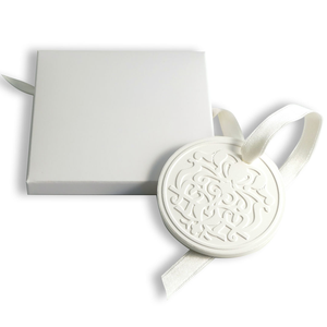 Máy Khuếch Tán Tinh Dầu Hương Liệu Treo Màu Trắng In Logo Theo Yêu Cầu Đá Thơm Bằng Gốm - Product Image 4