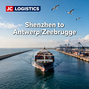 Desde Shenzhen a Bélgica Amberes/Zeebrugge 20GP/40HQ Envío marítimo Anget China Transporte de carga Logística por Jc Miko - Product Image 2