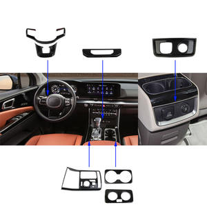 Accesorios de coche cubierta decorativa de fibra de carbono para KIA Carnival <span class=keywords><strong>2022</strong></span>-2025 accesorios de decoración - Product Image 1