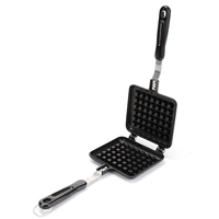 Moule à gaufres antiadhésives en silicone, gaz de cuisine, ustensile de cuisson en fer
