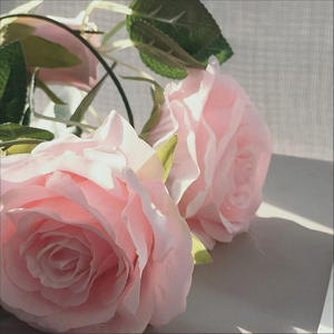 Enredadera de flor de Rosa artificial para sala de estar, dormitorio, bolsa de tubo decorativa para pared de aire acondicionado, mejora el espacio artificial - Product Image 3