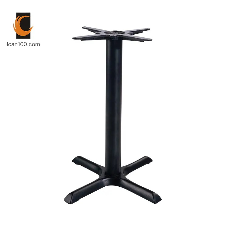 Rust Proof Restaurant Metal Furniture Cast Wrought Iron Dining Table Legs