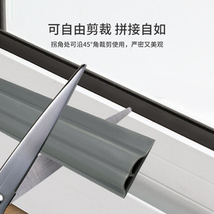 Tobs Double Hole Sliding <b>Window</b> <b>Seal</b> Strip Silicone Soundproof For <b>Window</b> - Product Image 3
